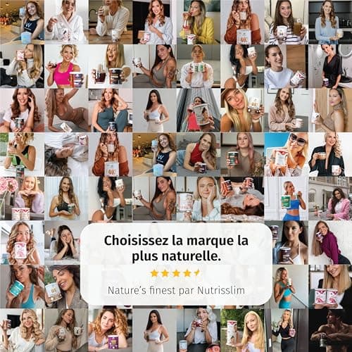 Collagène Skincare avec Naticol Collagène Marin, MSM et Vitamine C Poudre, Peptides de Collagène Marin Hydrolysé Type 1 - Collagène Cheveux et Pour la Peau, Nature's Finest by Nutrisslim