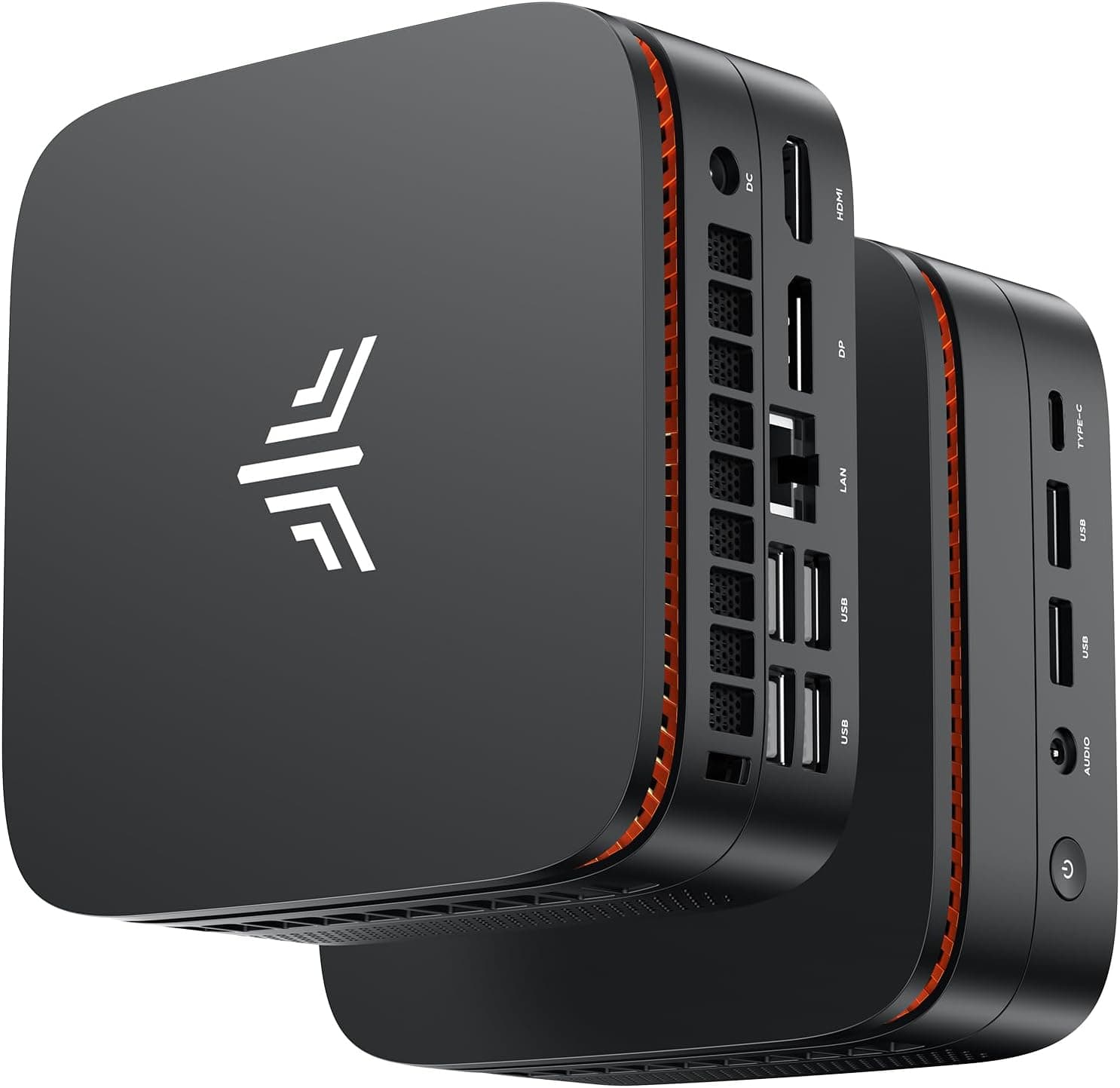 NiPoGi E1 Mini PC ΑΜD Ryzen 5 3500U(3,7GHz, 4C/8T), 16 Go DDR4, 256 Go SSD