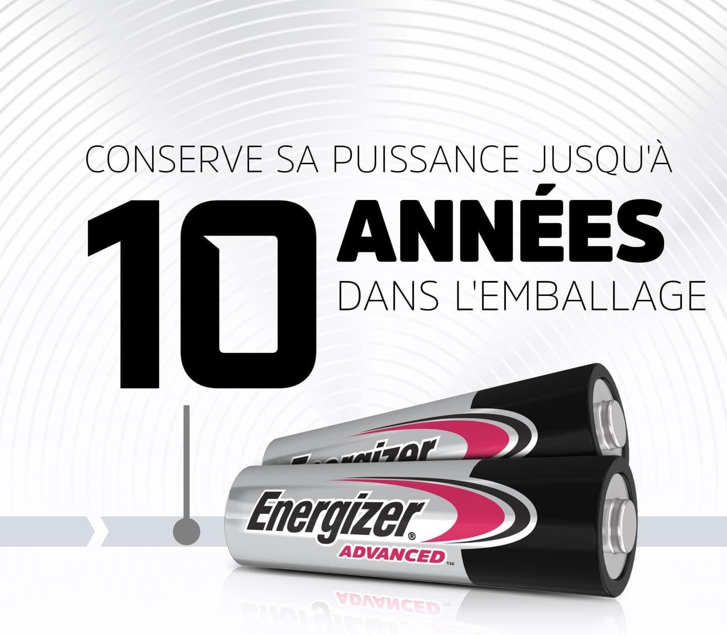 Energizer Advanced Piles AA (Lot de 12) Mignon LR6 Alcaline 1,5 V - Haute Performance - Télécommandes, Jouets et Électroniques - Made in EU - Emballage 0% Plastique - Conservation 10 Ans