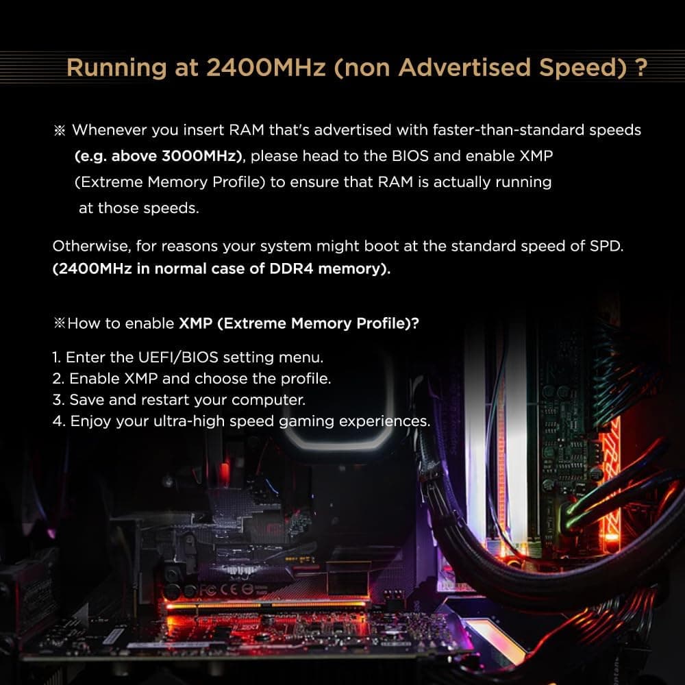【DDR4 RAM】 GIGASTONE Game Pro 32Go Kit(2x16Go) DDR4 3200MHz PC4-25600 CL 16-18-18-40 Intel XMP 2.0 AMD Ryzen 1.35V UDIMM 288pin UnbuffeRouge Non ECC Mémoire Haute Performance pour PC Bureau-Blanc
