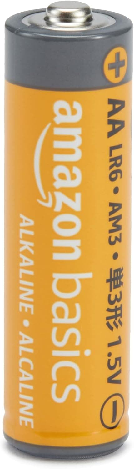 Amazon Basics Lot de 36 piles alcalines AA haute performance, 1,5 V, durée de conservation de 10 ans