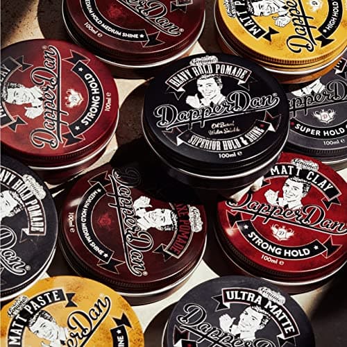 Dapper Dan Deluxe Pomade, Pommade à tenue moyenne, brillance moyenne, parfum d'agrumes et de vanille, 1 x 100 ml