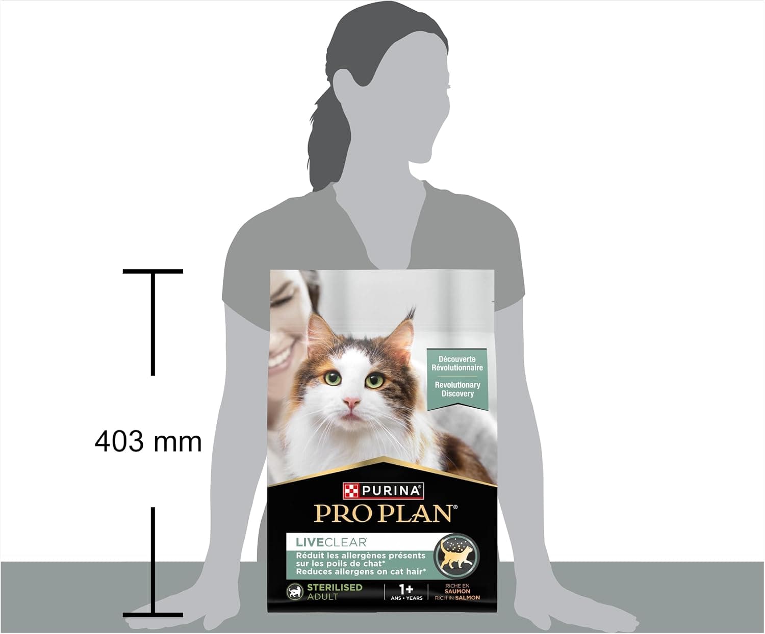 PRO PLAN LIVECLEAR Adulte Stérilisé Saumon 2,8kg