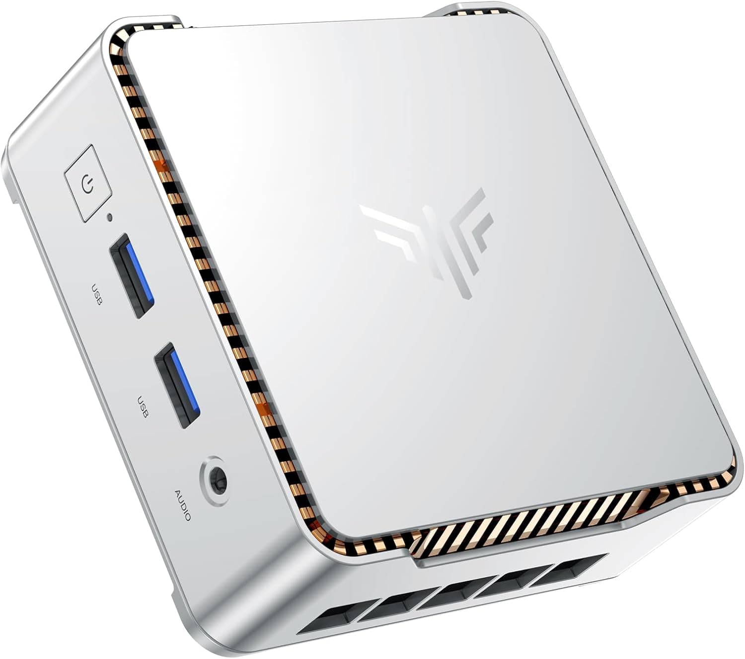 NiPoGi E2 Mini PC W-11 Pro, АMD Ryzen 5 3500U(4 C/ 8 T, jusqu'à 3,70 GHz)