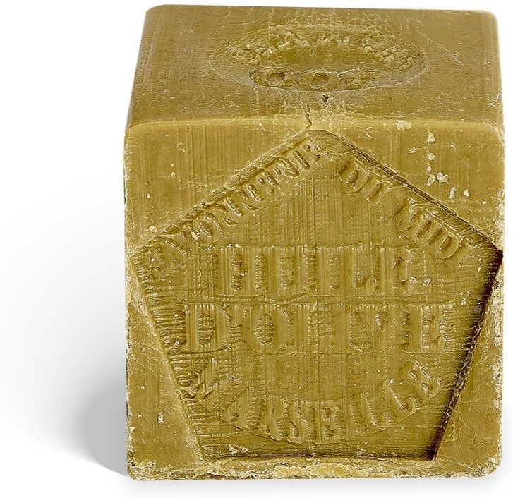 La Corvette, Lot 6x500g Cube de Savon de Marseille Olive – Sans emballage plastique...