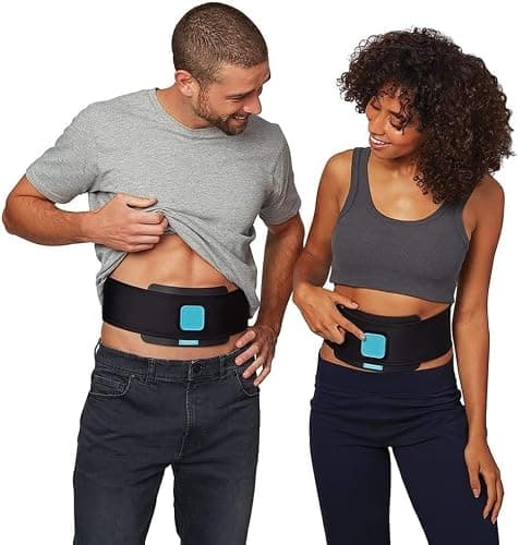 Slendertone Evolve Ceinture de tonification Abdominale Adulte Unisexe, Noir, 61-107 cm