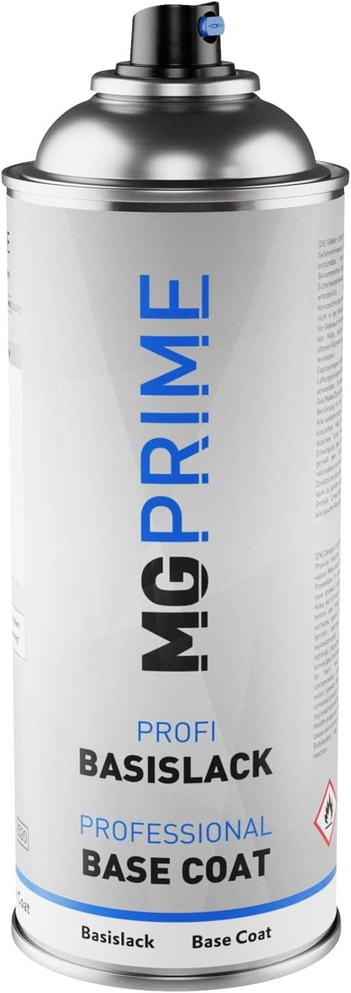 MG PRIME Peinture voiture Bombe aérosol pour Mini B43 High Class Grey Me.