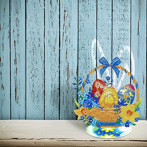 mohito 5D Diamond Painting Pâques Diamant Painting Enfant DIY Diamant Peinture Pâques comme Cadeau de Pâques pour Garçons Filles (B)