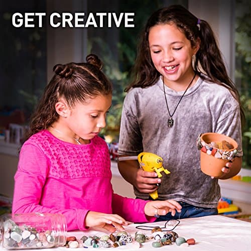 NATIONAL GEOGRAPHIC Kit de Fouille Géante de Pierres Précieuses - Découvrez 15 Véritables Gemmes et Cristaux, Kit Scientifique pour Enfants