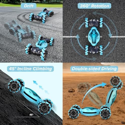 Dislocati Voiture Télécommandée, Jouet Enfant 6 7 8 9 10 11 12 Ans Garcon Voiture Telecommandé Adulte Drift Tout Terrain Jeux Enfant 6-12 Ans Cadeau Garcon 6-12 Ans Voiture Enfant Téléguidé Voiture