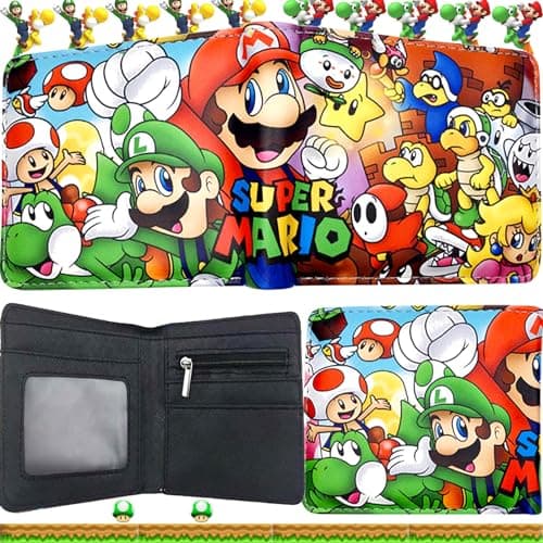 Benaton Portefeuille Enfant, Portefeuille Anime Cartoon PU Cuir, Porte-Monnaie Adolescents Anime Cartoon, Portefeuille Enfant Cartoon, Peut Contenir Une Petite Monnaie, Une Carte d'Identité (Couleur)