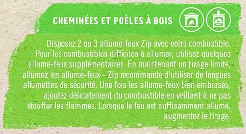Zip Fireball Laine de bois 1Kg
