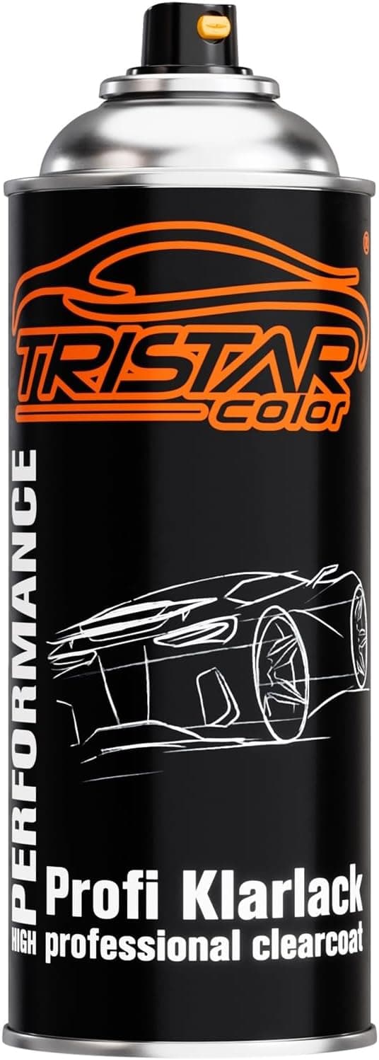 TRISTARcolor Bombe aérosol pour Mini B43 High Class Grey Metallic + vernis