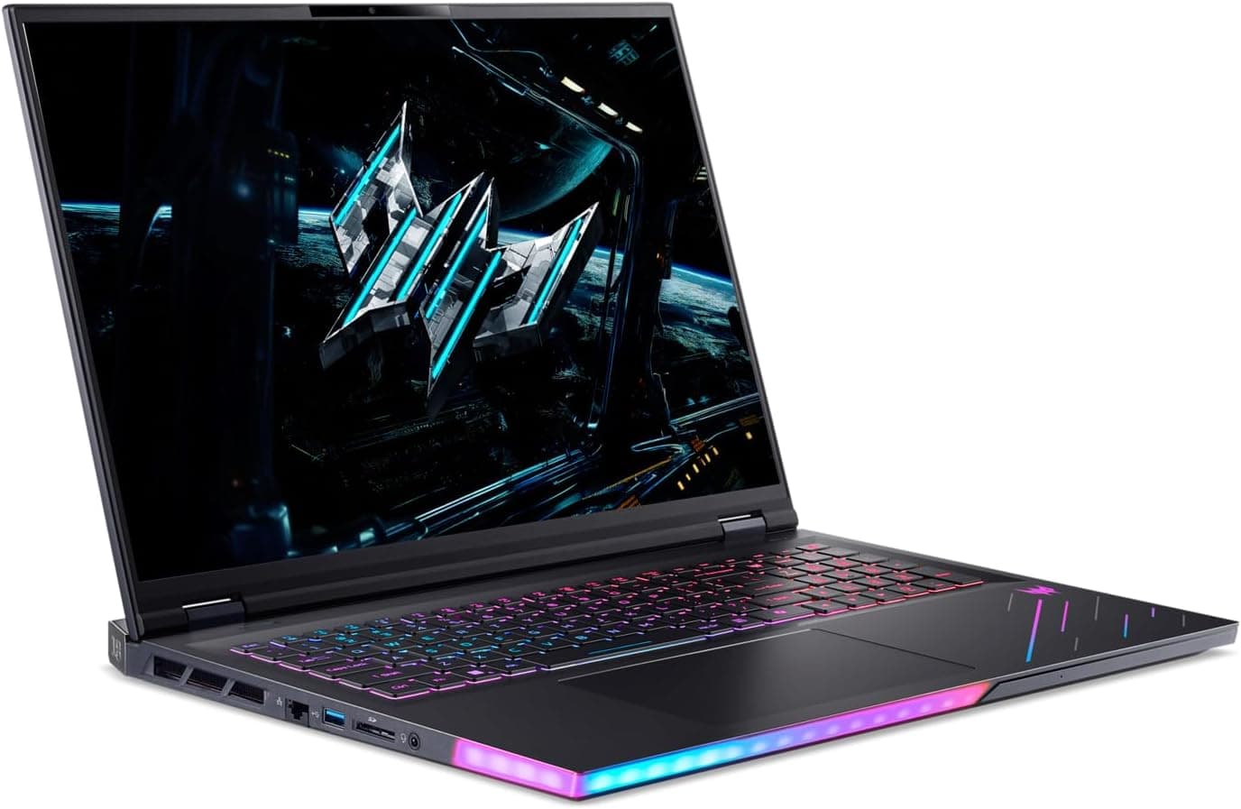 acer Predator Helios 18 AI I PC Portable Gamer 18" WQXGA 250Hz I Intel Core Ultra 9 (IA) I NVIDIA GeForce RTX 5080 I 64Go RAM I 1To SSD I Wi-Fi 7 I Windows 11 I Noir I Clavier Fr AZERTY I PH18-73-91FQ