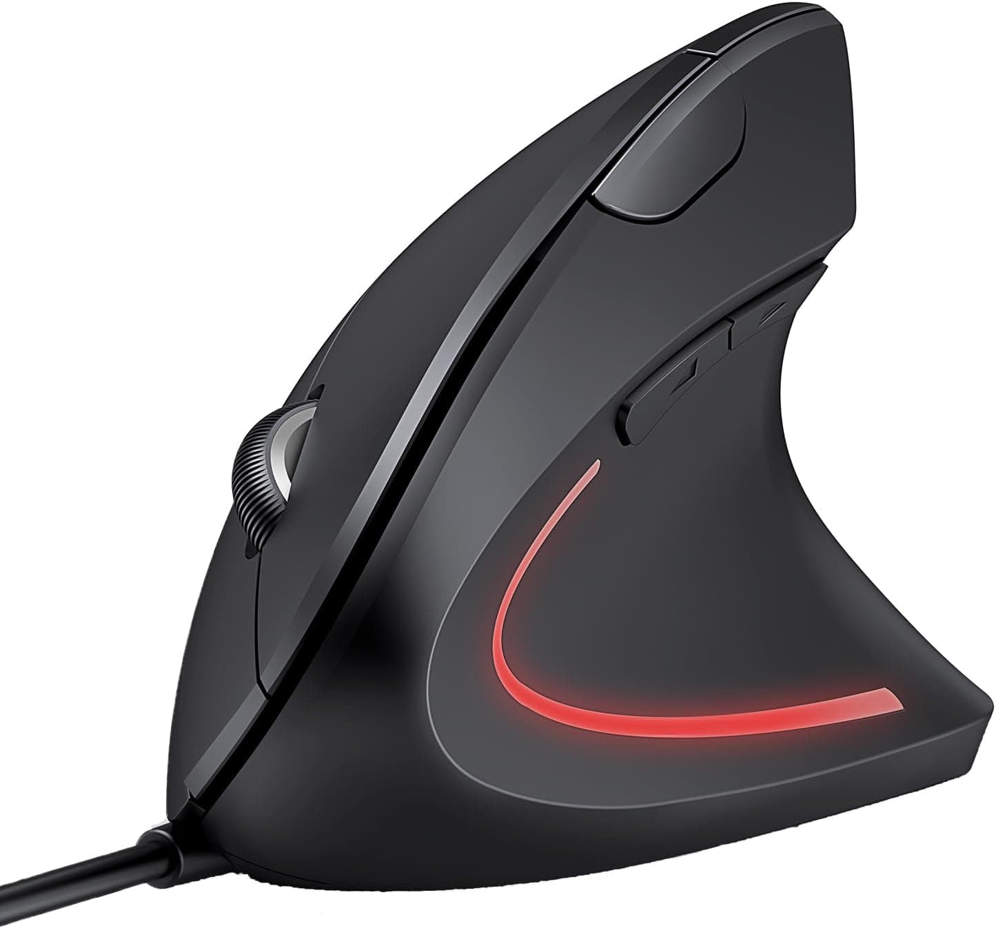 TECKNET Souris Ergonomique Filaire, 6400 DPI Souris Verticale Filaire