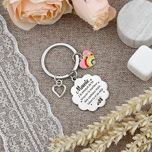 Cadeau Mamie, Cadeau Mamie Noël, Porte Clef Mamie, Cadeau Grand Mere, Cadeau Anniversaire Mamie, Cadeau Pour Grand Mere, Cadeau Mamie Original, Idee Cadeau Grand Mere, Cadeau Personnalisé Mamie