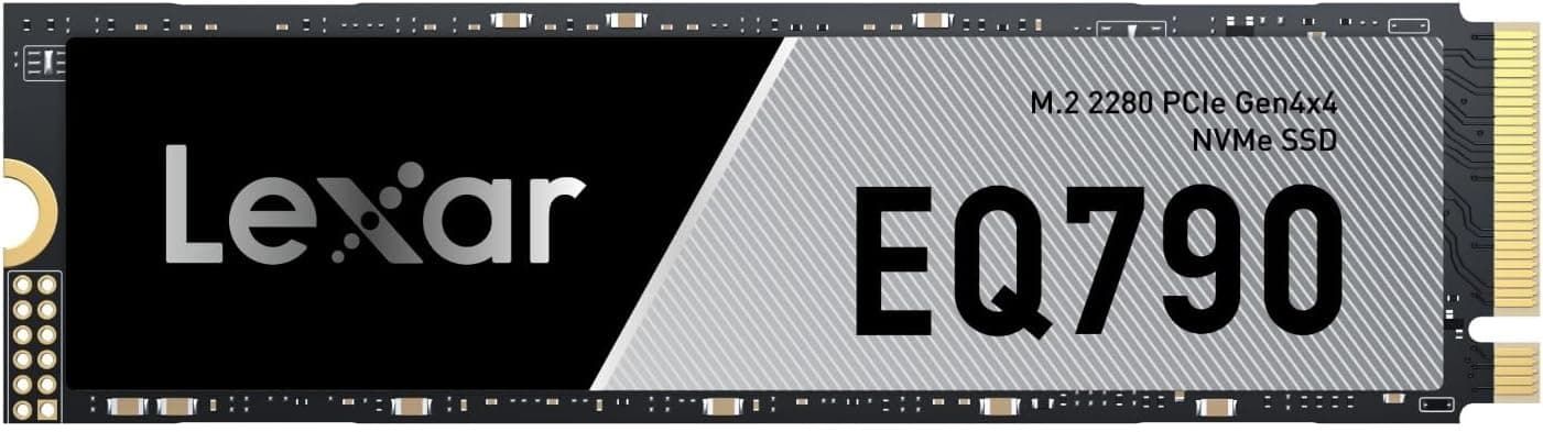 Lexar EQ790 SSD 1To, M.2 2280 PCIe Gen4 NVMe SSD