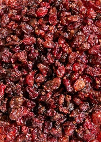 KoRo - Epine-vinette Berbéris 1 kg Sans additifs - Sans sucre ajouté, sans soufre, naturel
