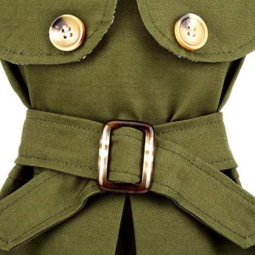 PAIDEFUL Manteau pour petit chien - Coupe-vent - Style western - Pour l'automne et l'hiver - Taille M
