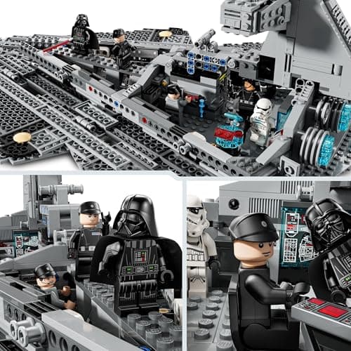 LEGO Star Wars Le Destroyer Stellaire de Classe Impérial - Vaisseau à Construire pour Enfant dès 10 Ans, Personnages Dark Vador et Cal Kestis - Idée Cadeau pour Garçons et Filles 75394