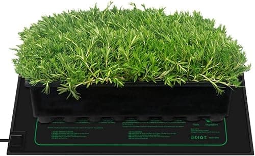 LERWAY Tapis Chauffant pour Plantes Imperméable Serre de Germination Accélère la Germination des Graines, Coussin de Chauffrage pour Reptile et Amphibien, 21/30 Watts, 52 × 25 cm (1 Pièce - 21W)