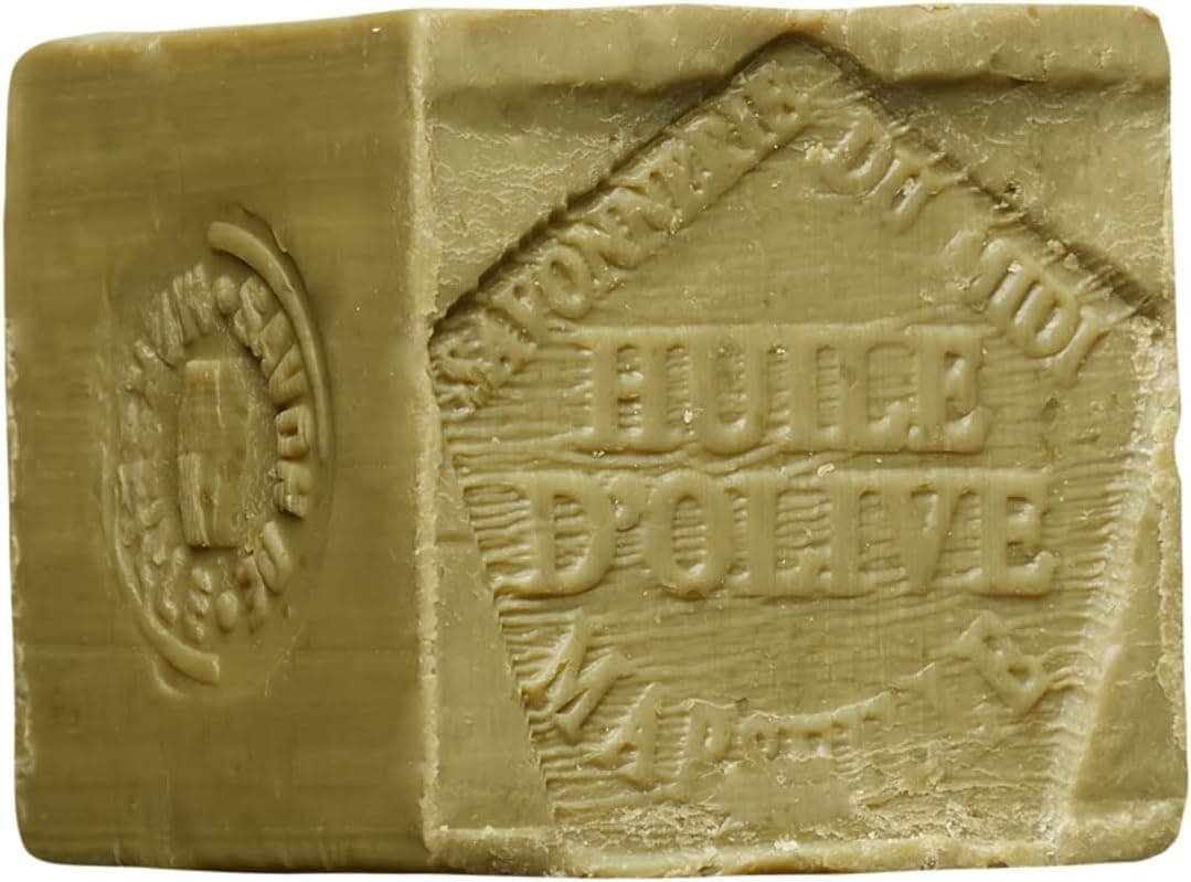 Maitre Savon de Marseille - Véritable Savon de Marseille à l'olive - 300g - ECOCERT Cosmos Natural (Lot de 4)