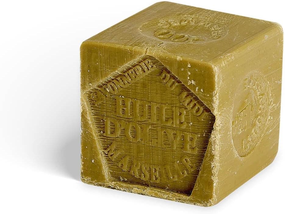 La Corvette, Lot 6x500g Cube de Savon de Marseille Olive – Sans emballage plastique...