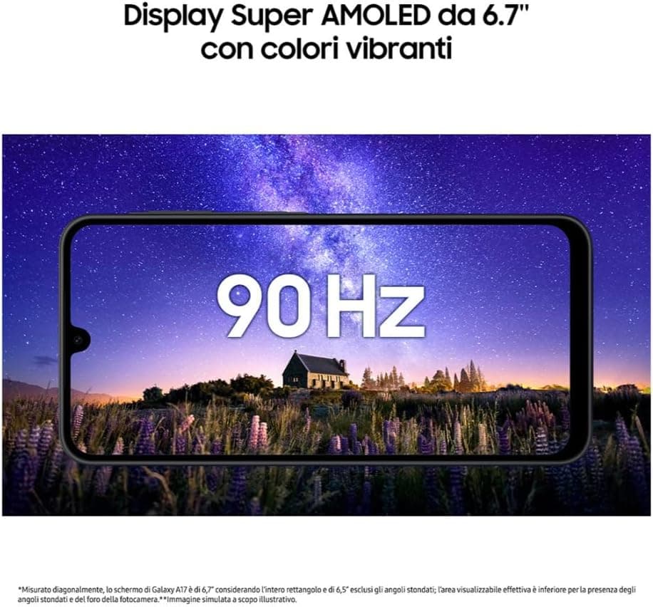 Samsung Galaxy A17 4G 128GB/4GB Double SIM Noir
