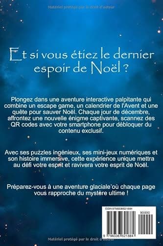 Calendrier de l’Avent Escape Game 2.0 pour Adultes: Vivez une aventure captivante avec 24 jeux, puzzles et énigmes à résoudre avant Noël (Livre + Application)