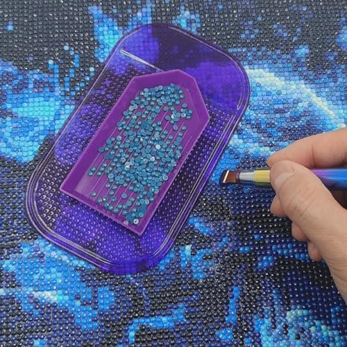 AIFUDA Lot de 22 stylos de peinture diamant 5D avec 12 embouts filetés pour loisirs créatifs