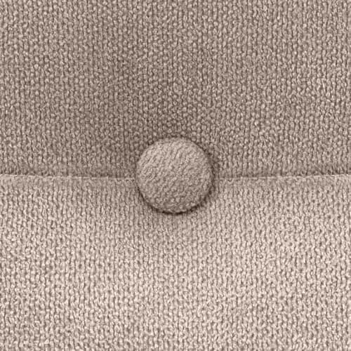 DHOME Tête de lit en Similicuir ou en Tissu AQUALINE Pro Haute qualité d'ameublement Gamme DE Couleurs Nouvelles Tête de lit Deluxe (Tissu Beige, 90x105cm avec Pieds (Lits 70/80/90))