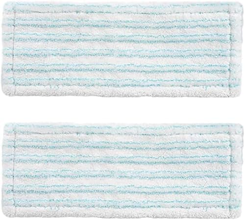 YUETTYY Lot de 2 serpillères de rechange en microfibre pour balai à franges Leifheit Clean Twist M Ergo Micro Duo 52120 52121