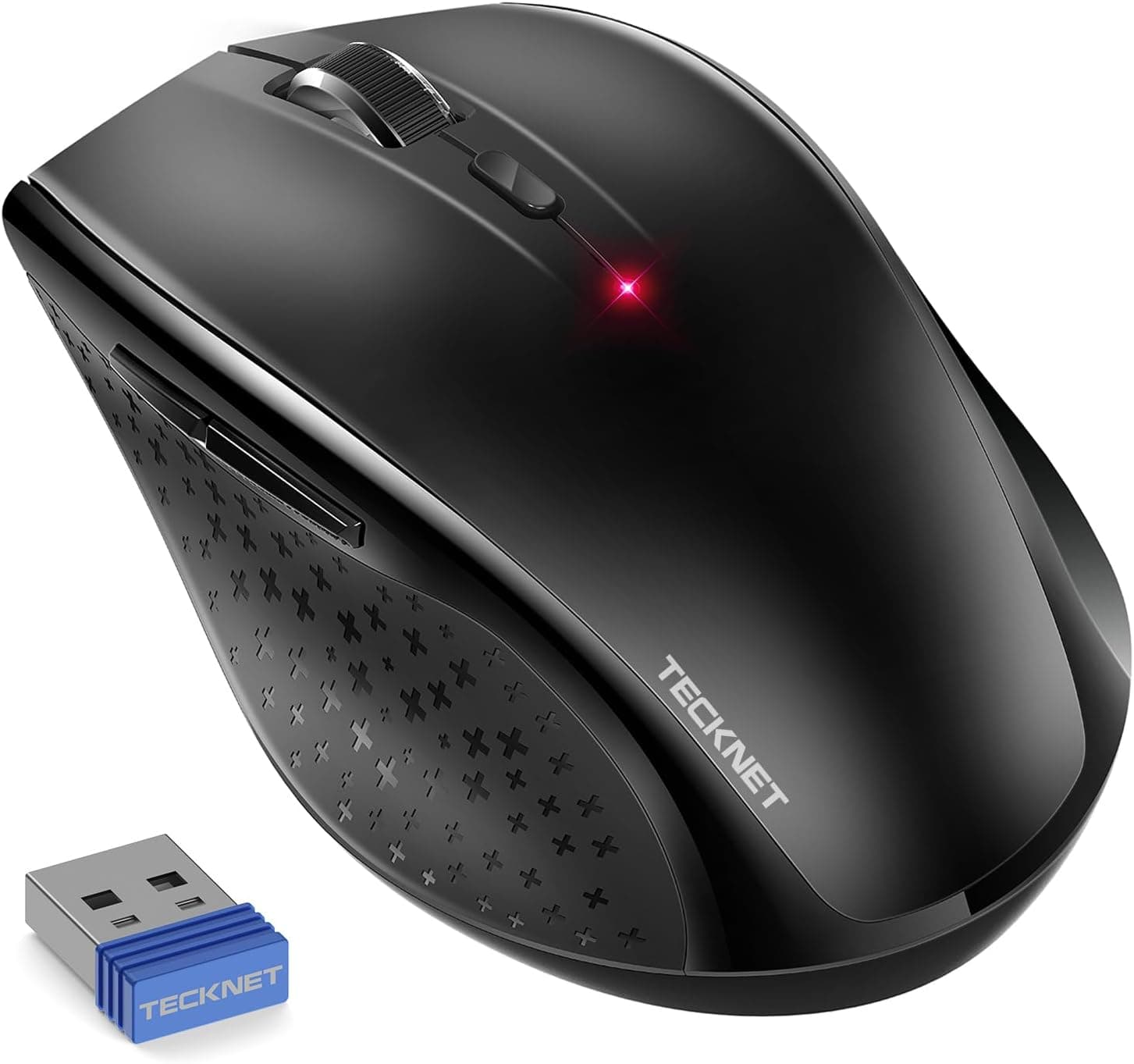 TECKNET Souris sans Fil Silencieuse 2.4G Optique pour Ordinateur