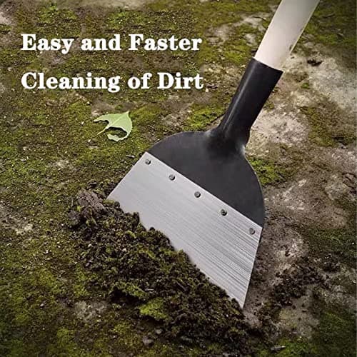 Pelle de Nettoyage de Jardin,Pelle de Jardin Multifonction,Multifonctionnelle en Acier de DéSherbage,Outil de DéSherbage Agricole, pour Jardin,DéSherbage,Plantation,DéSherbage de La Ferme(23cm)
