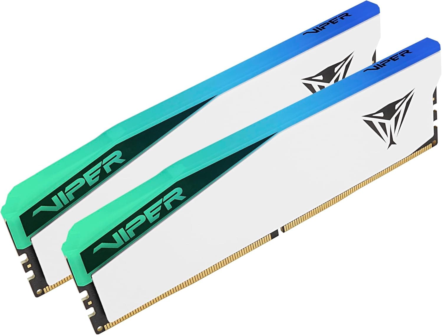 Patriot Viper Elite 5 RGB DDR5 32GB (2 x 16GB) 6000MT/s Kit - PVER532G60C30KW | Tension : 1,35 V. Prend en charge Intel XMP et AMD EXPO. Type de module : UDIMM.