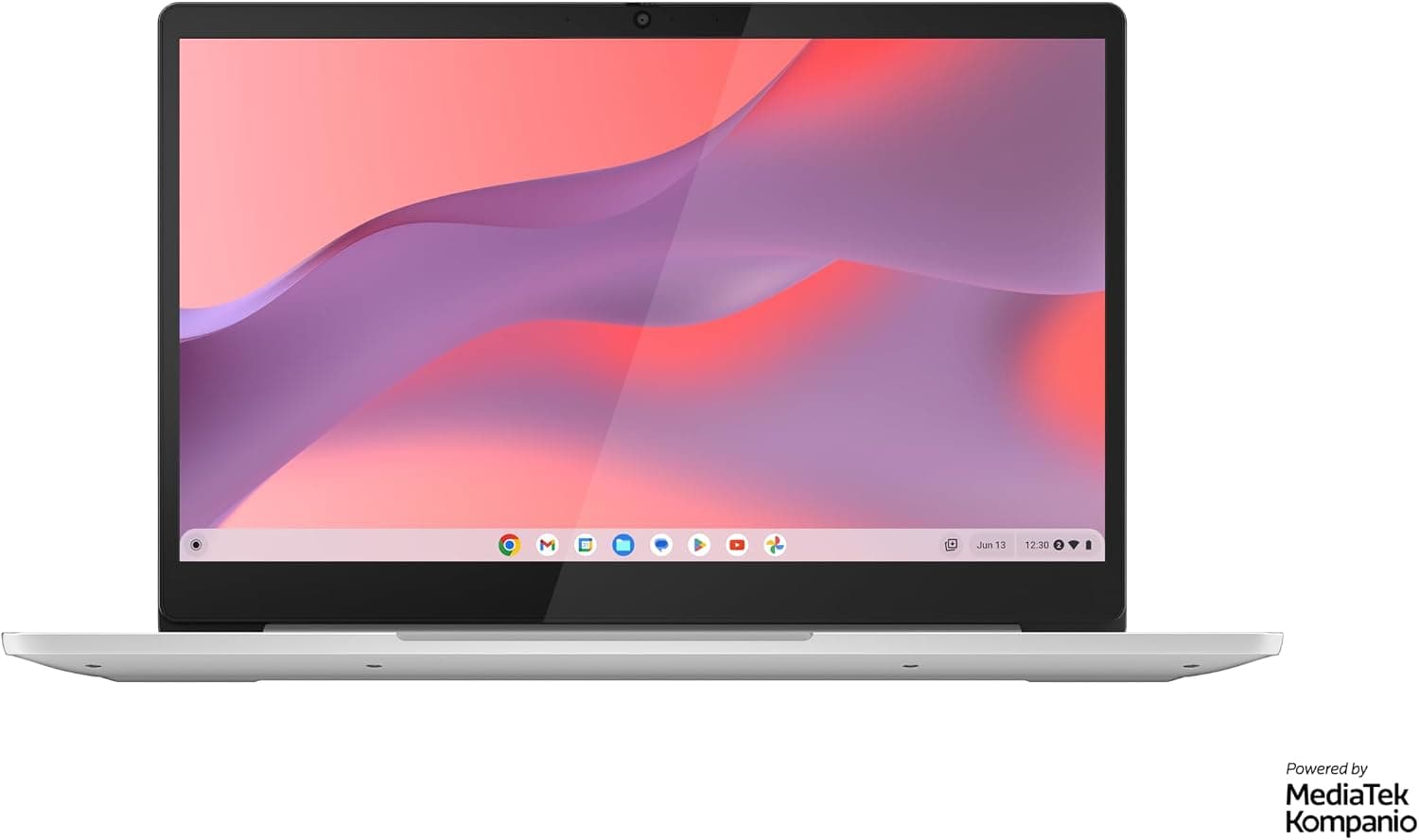 Lenovo IdeaPad Slim 3 Chromebook 14M868 - Ordinateur Portable 14'' FHD (MediaTek Kompanio 520, RAM 4Go, eMMC 64Go, Arm Mali-G52 Graphics, Chrome OS) Clavier AZERTY Français - Gris