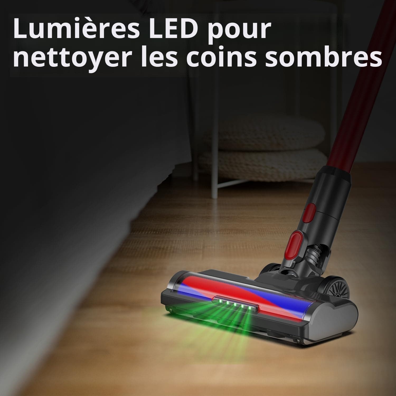 Brosse avec rouleau doux pour Dyson V7 V8 V10 V11 V15
