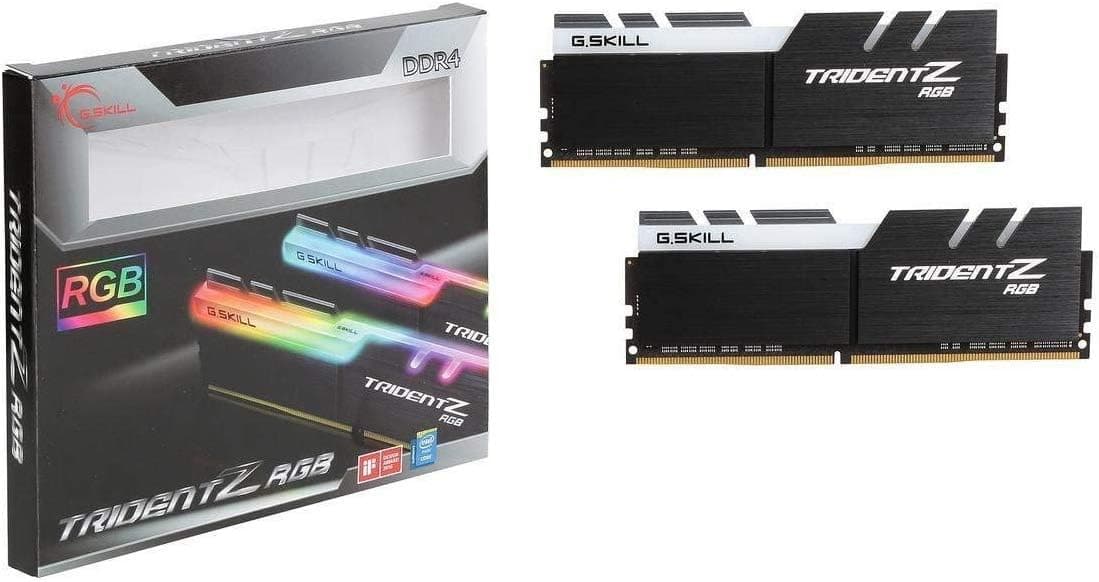 G.Skill Trident Z RGB 16GB DDR4 Module de mémoire 16 Go 2 x 8 Go 3200 MHz