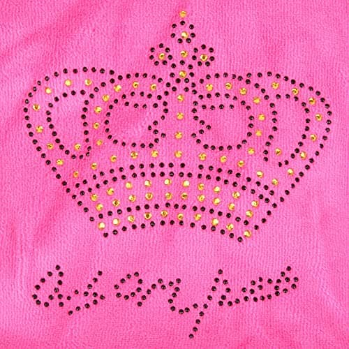 SELMAI Survêtement à capuche pour petits chiens, garçons et filles - Survêtement d'hiver en velours doux avec couronne en strass - Combinaison d'hiver à capuche - Vêtement d'automne pour animaux de