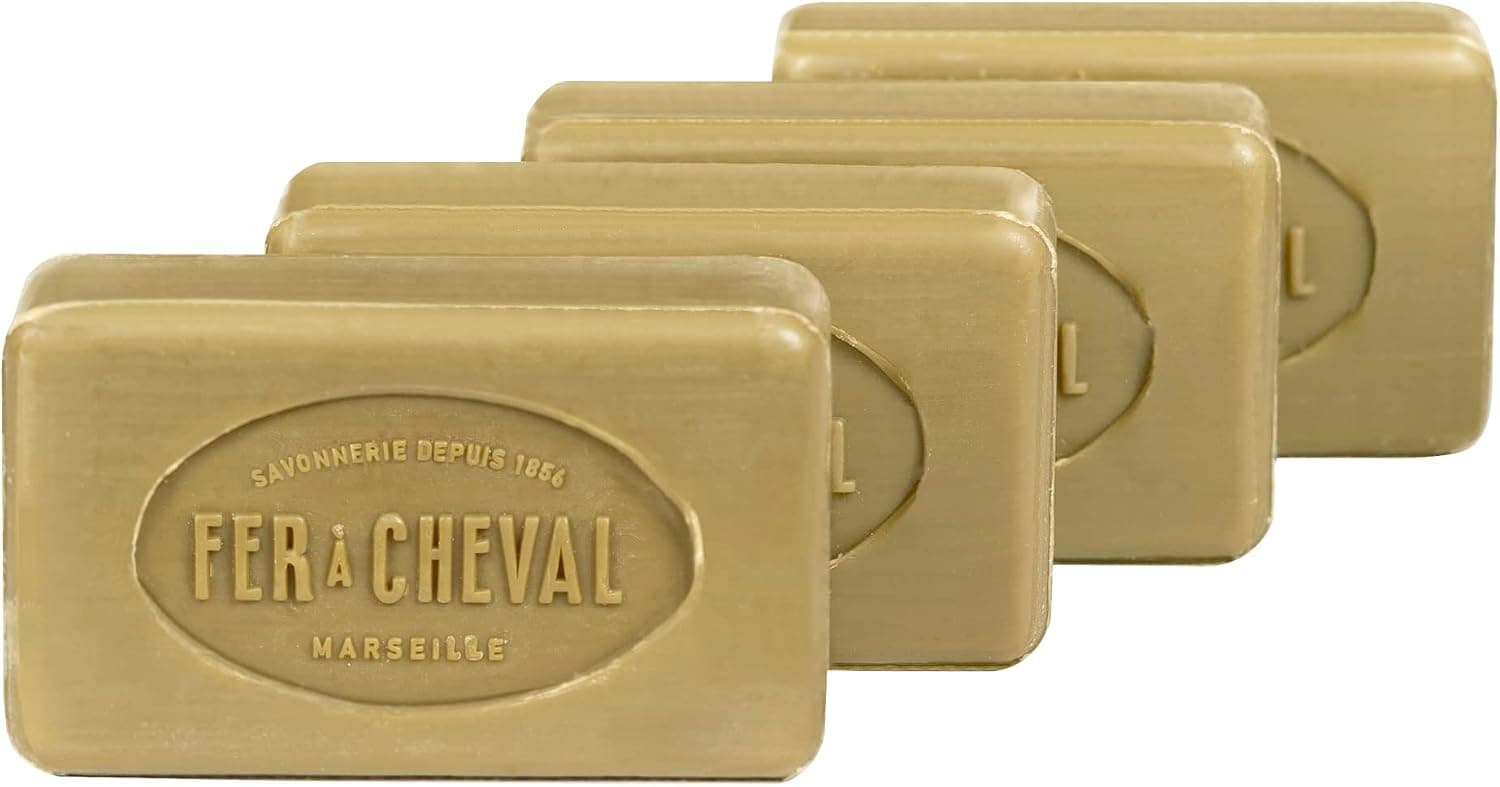 Fer à Cheval - Véritable Savon de Marseille - Savonnette (OLIVE 4x100g)