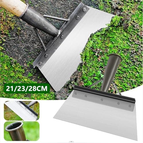 GEDEGOOK Pelle Jardinage, Pelle de Nettoyage Multifonctionnelle, Grattoir Jardin, Multifonction Outillage de Jardin, Outil de Désherbage de Jardin, Pelle de Jardin pour Espace Extérieur, Ferme, 21cm