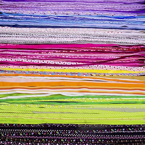 Ruban gros grain 450 g 10 mm 16 mm 25 mm 38 mm 3/8" 5/8" 1-1/2" 1-1/2" couleurs mélangées uni/imprimé pour loisirs créatifs, couture, nœuds