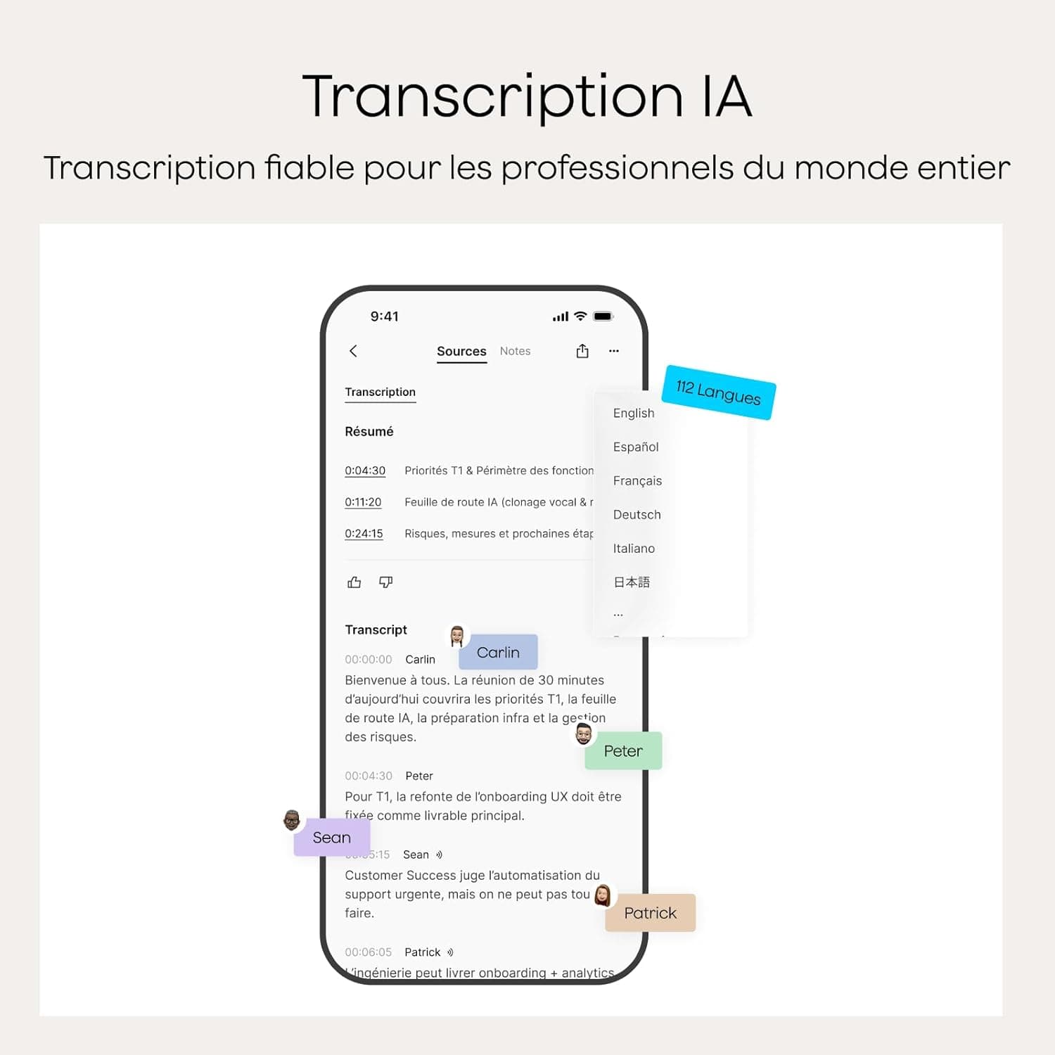 Plaud Note Pro Enregistreur Vocal IA Dictaphone avec Transcription Argent | Résumé IA Saisie multimodale Jusqu’à 50h d’Enregistrement Teams Conçu pour Conférences Réunions Appels Étui Inclus