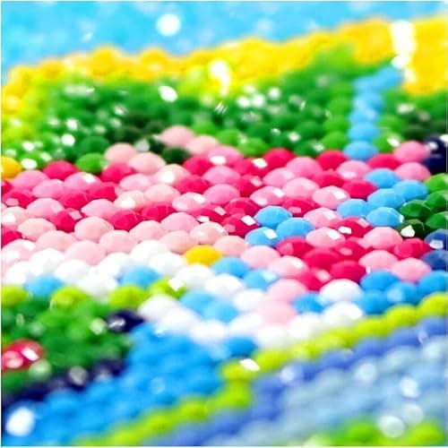 JLANEZI Perles scintillantes pour diamant peinture Art perles de rechange pierres de forage broderie diamant (3000 pièces)