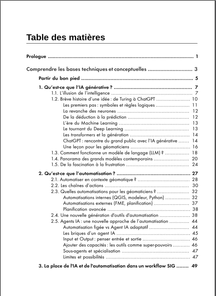 L’IA générative pour les géomaticiens: S'outiller, automatiser, penser autrement