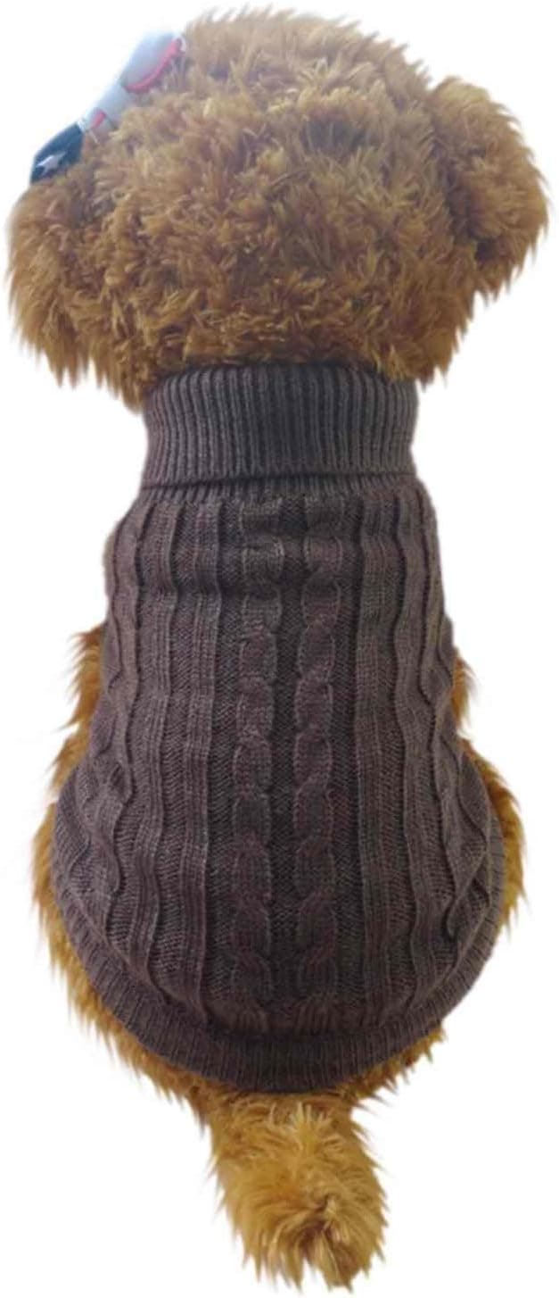SAMGU Veste Pull-Over en Tricot Chaud pour Chien en Tricot Animal de Compagnie