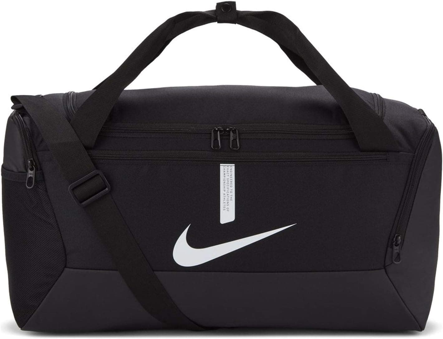 Nike Academy Team Sacs de sport Mixte, Noir/Noir/Blanc, 41 Litres