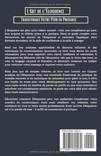 L'Art de l’Éloquence : Transformez Votre Peur en Puissance