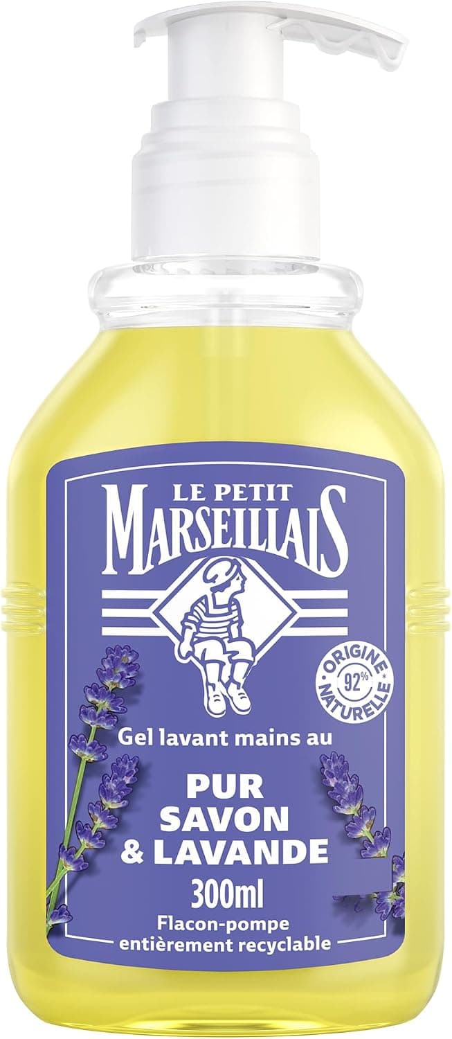 Le Petit Marseillais Gel Lavant Mains Pur Savon & Lavande 300 ml