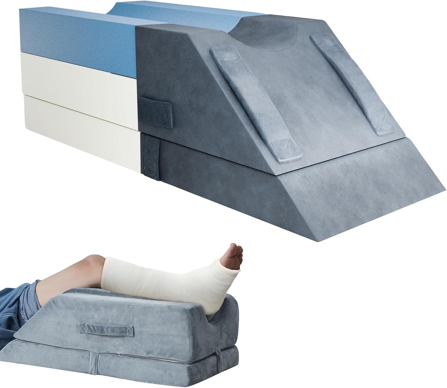Coussin Jambes Surélevé,pour Jambes veines,Post Opératoire, Blessures Repos
